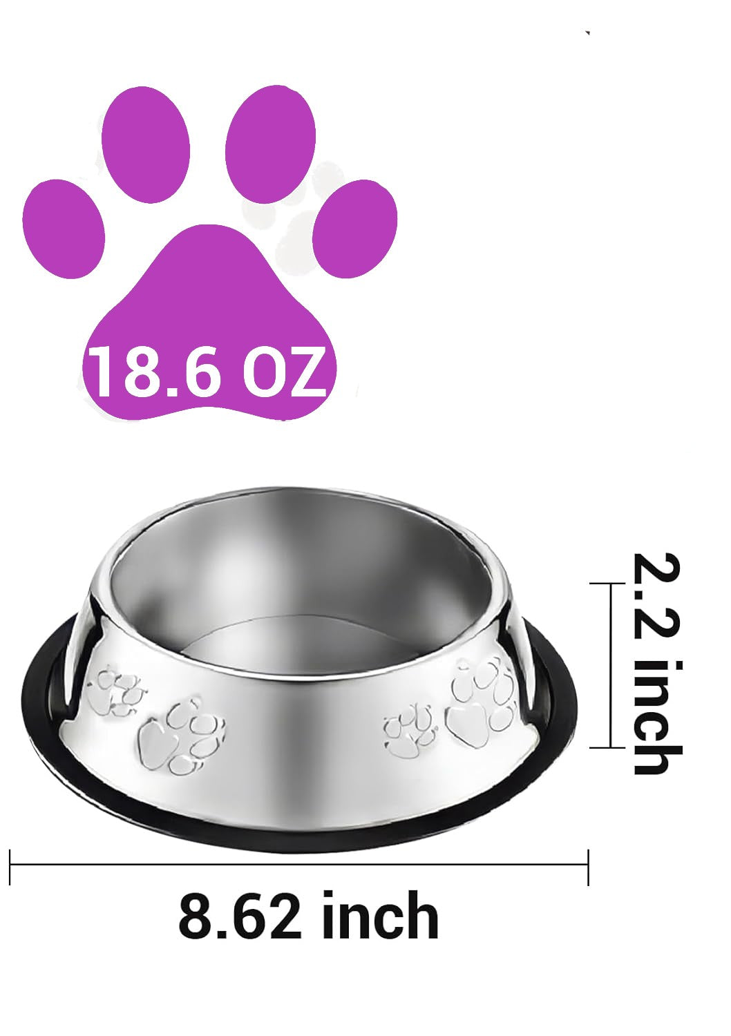 Stainless Steel Pet Bowl