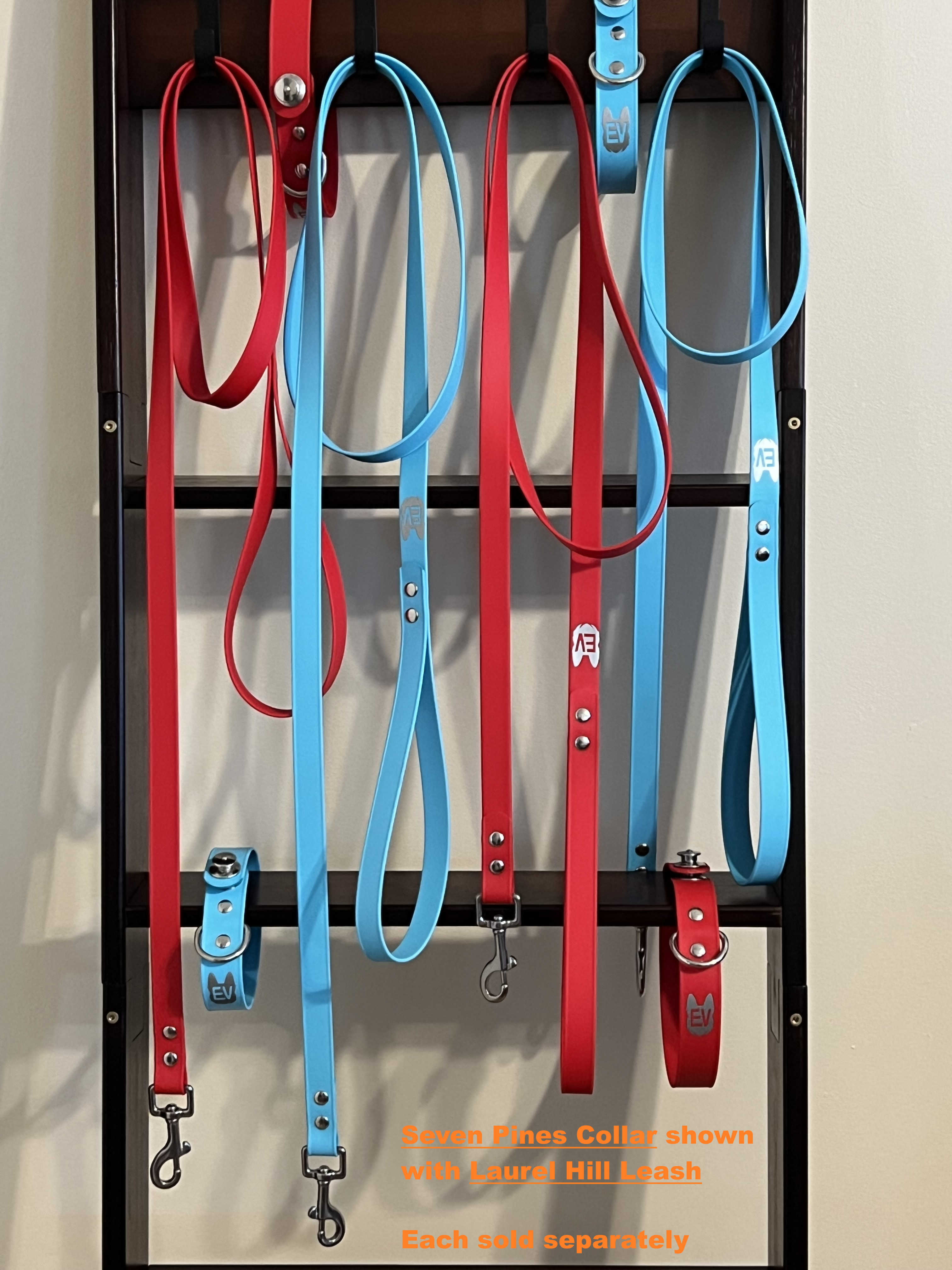 LAUREL HILL Leash (.75", Stainless Steel)