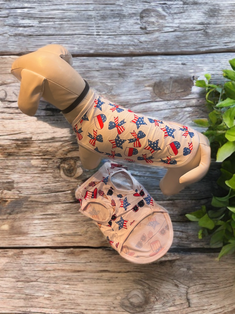Lightweight pet shirt- Size Small