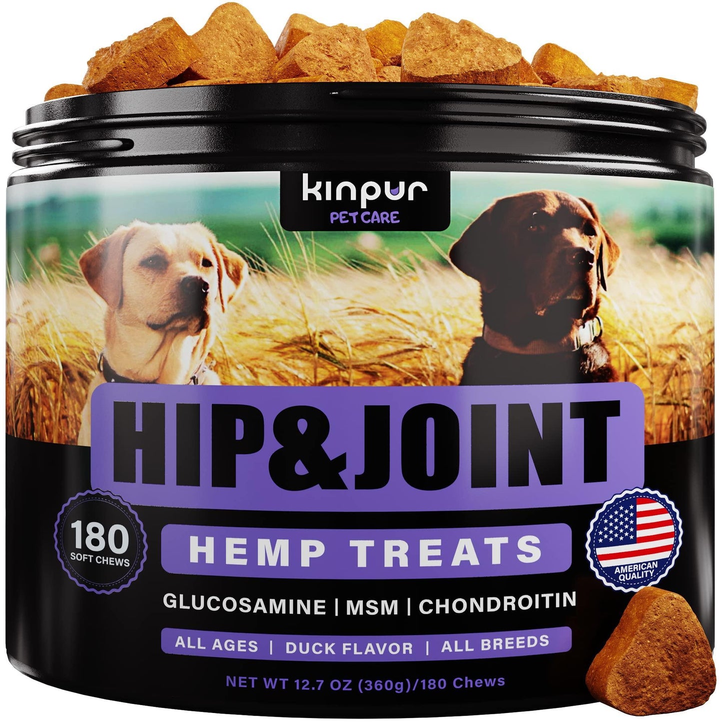 Dogs Hip & Joint Supplement w/ Hemp!