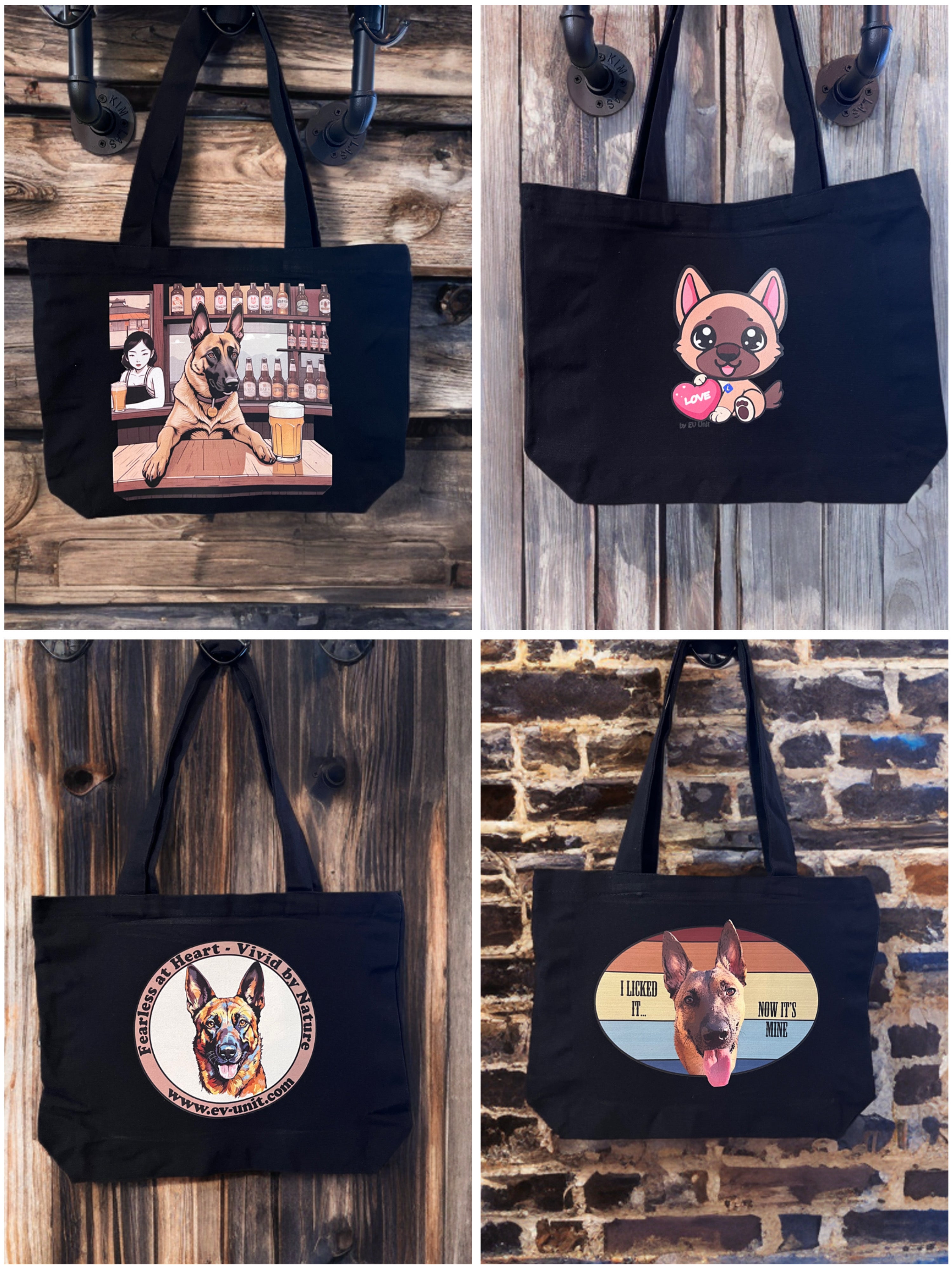 The EV UNIT Zippered Tote