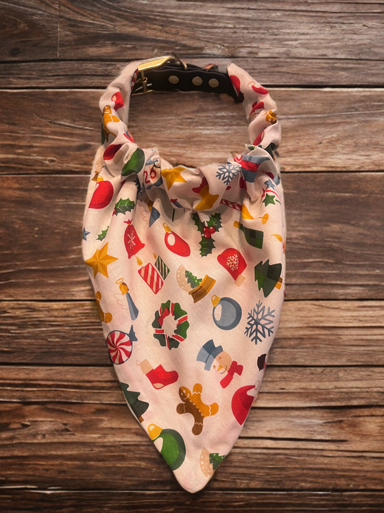 Over the Collar Bandana ( Holiday Edition)