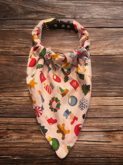 Over the Collar Bandana ( Holiday Edition)