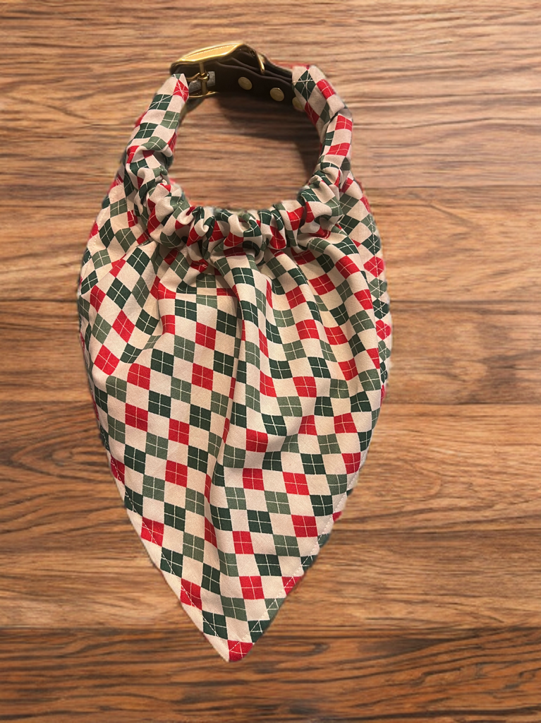 Over the Collar Bandana ( Holiday Edition)