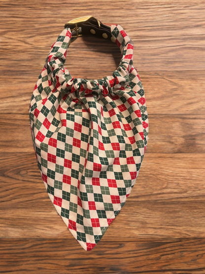 Over the Collar Bandana ( Holiday Edition)