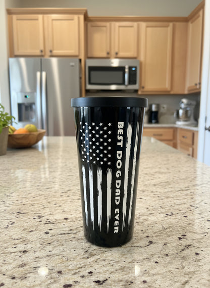Sip & Stroll Tumbler – Dog Dad Edition
