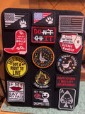 Pack Paw Velcro Patches- Embroidered