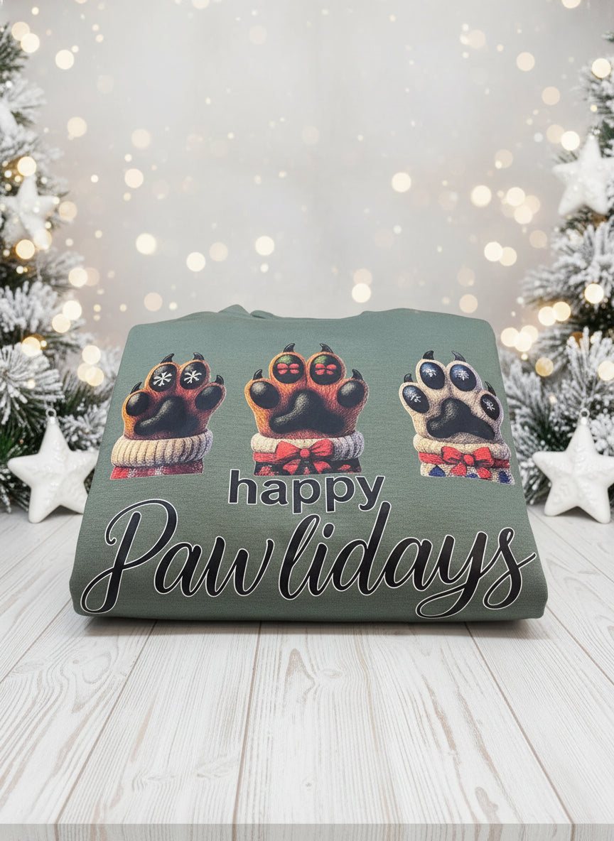Happy Pawlidays Sweatshirt