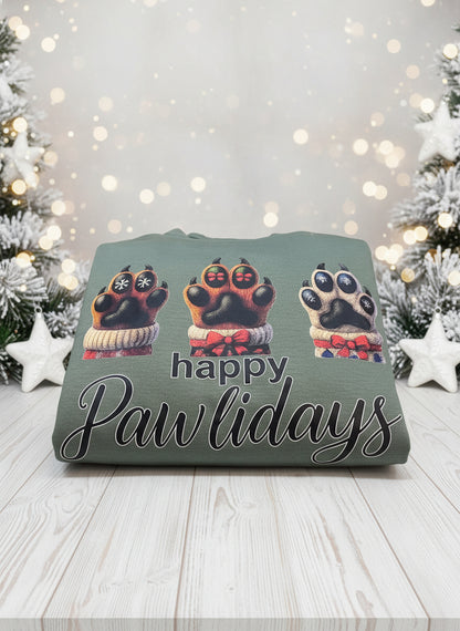 Happy Pawlidays Sweatshirt