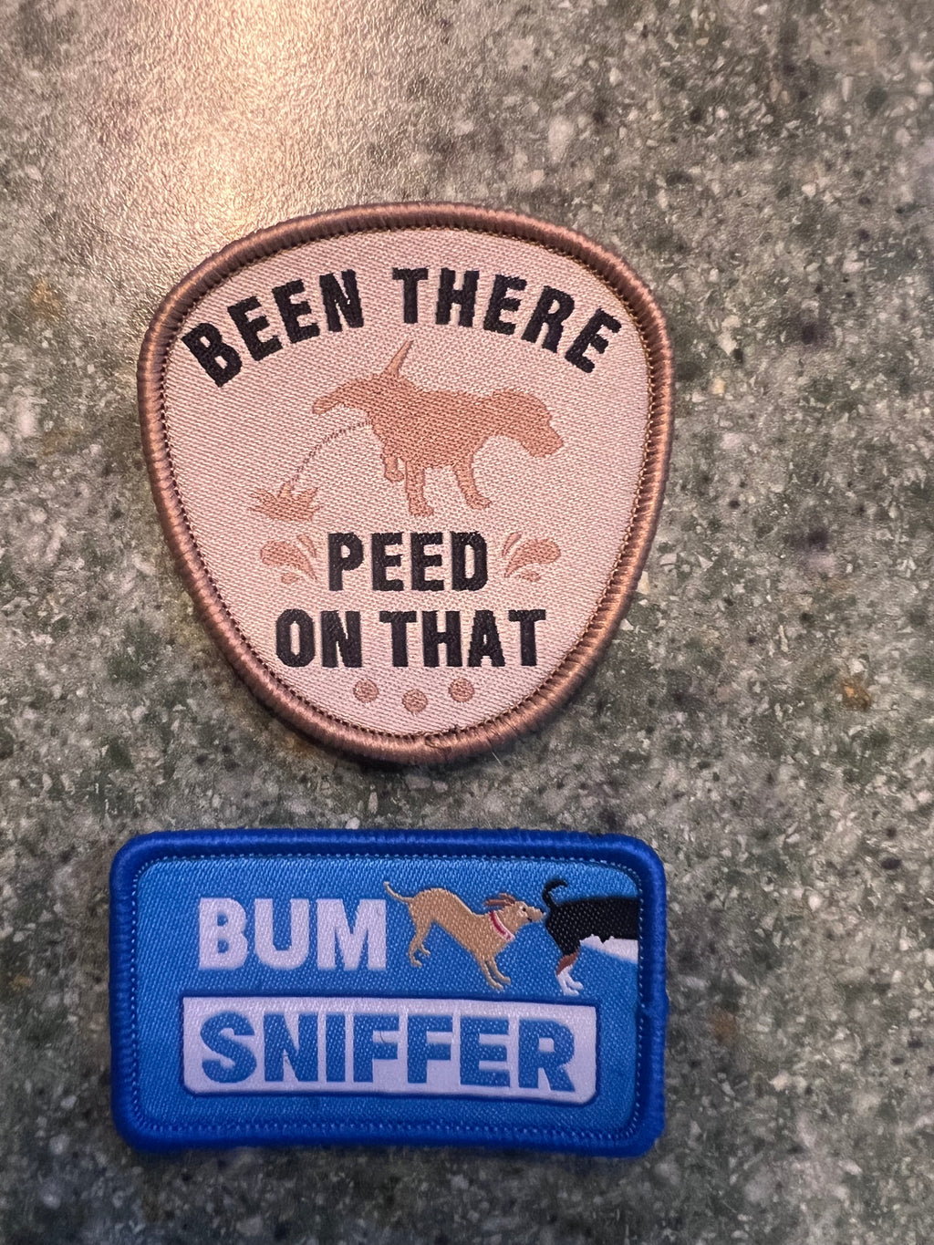 Pack Paw Velcro Patches- Embroidered