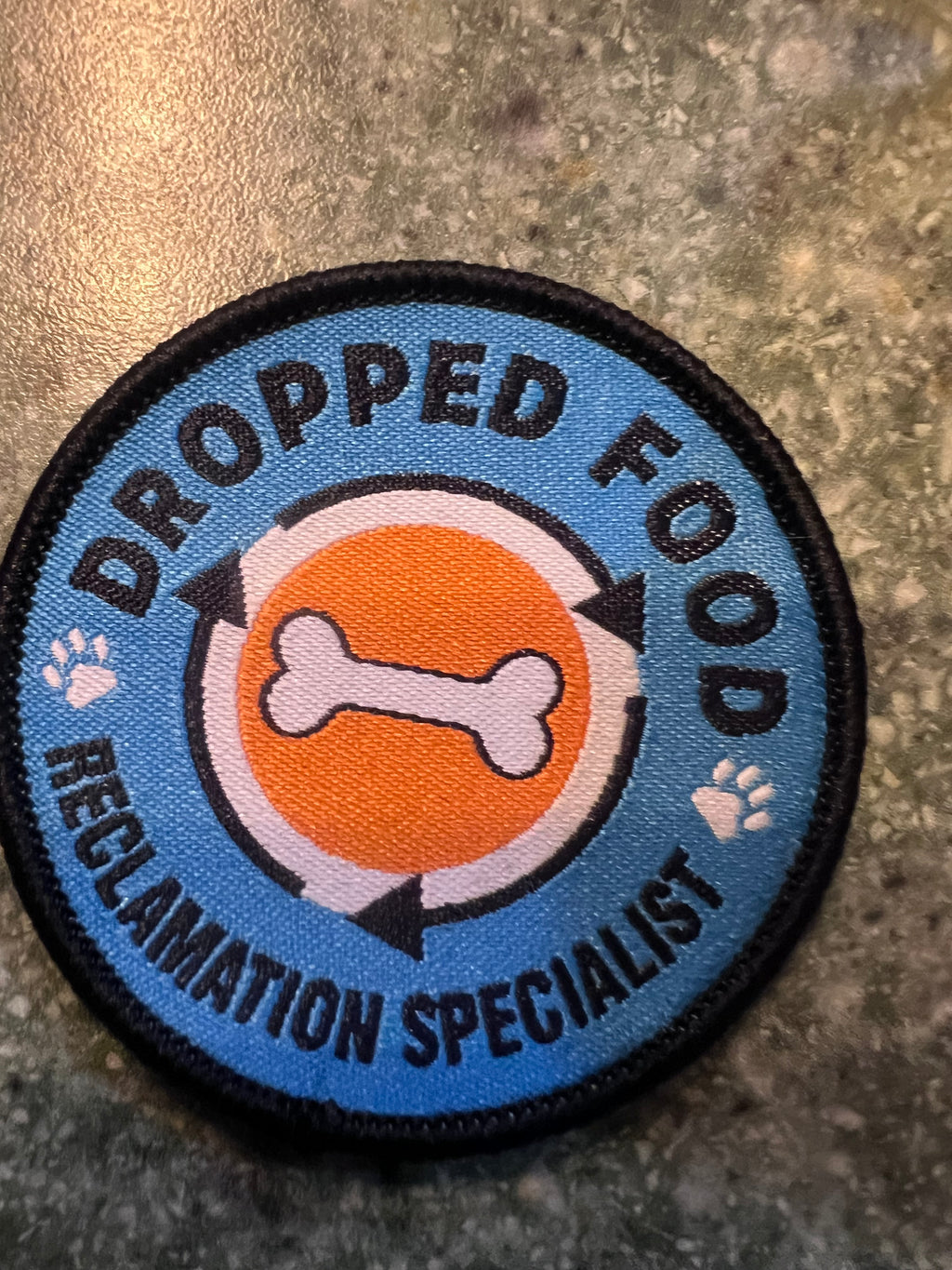 Pack Paw Velcro Patches- Embroidered