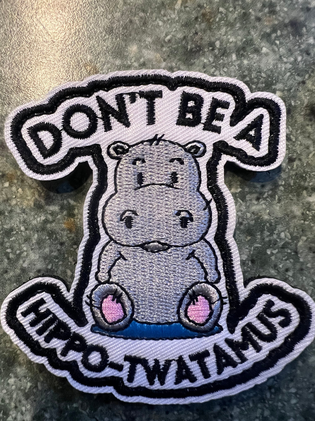 Pack Paw Velcro Patches- Embroidered