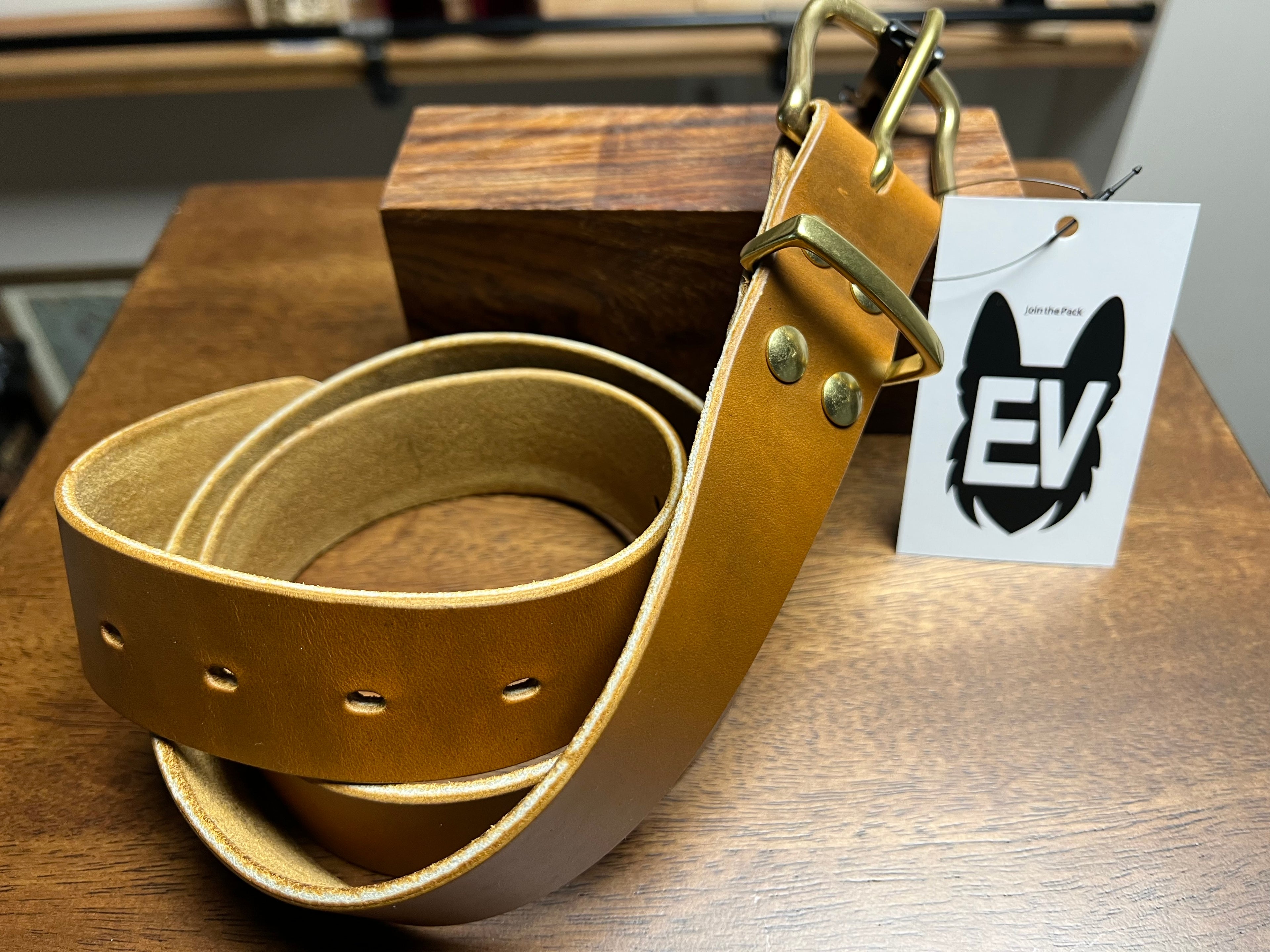 Heritage Full‑Grain Leather Belts