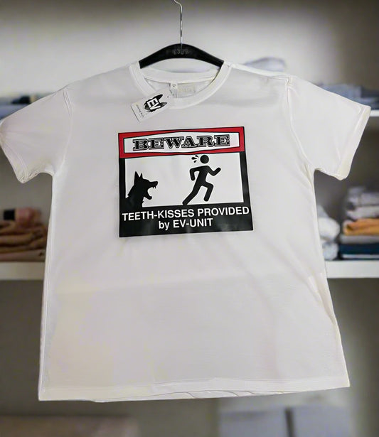 EV BEWARE 100% Cotton T-Shirt- Breathable