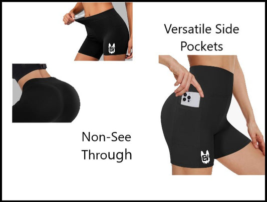 The EV FeelGood High Waisted Shorts (S-M Fit)