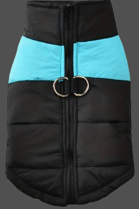 Insulated Winter Dog Jacket with Full-Zip Closure (Large Breeds)