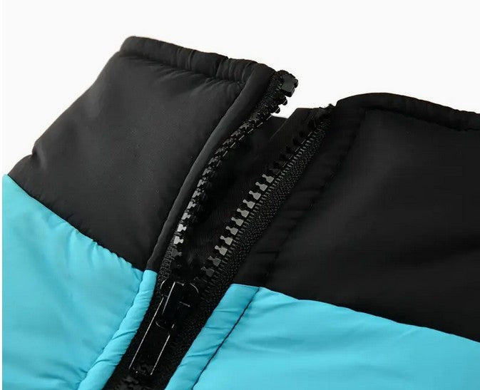 Insulated Winter Dog Jacket with Full-Zip Closure (Large Breeds)