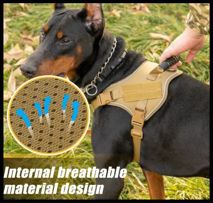 No Pull Tactical Dog Harness