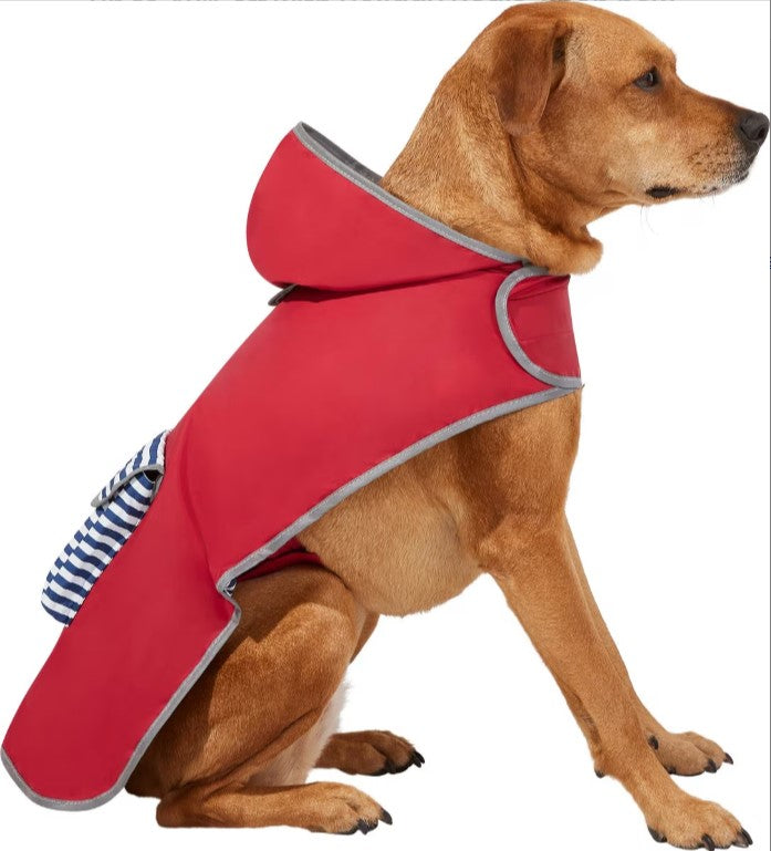 Reversible Dog Raincoat- Packable