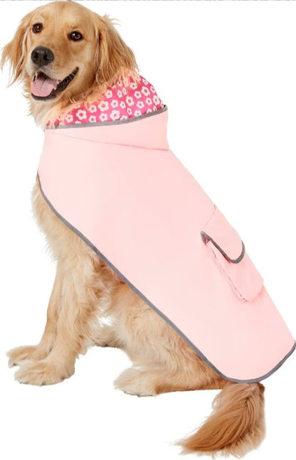 Reversible Dog Raincoat- Packable