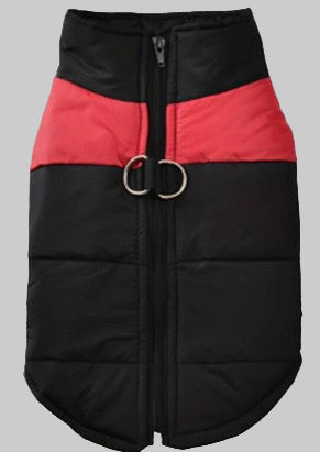 Insulated Winter Dog Jacket with Full-Zip Closure (Large Breeds)