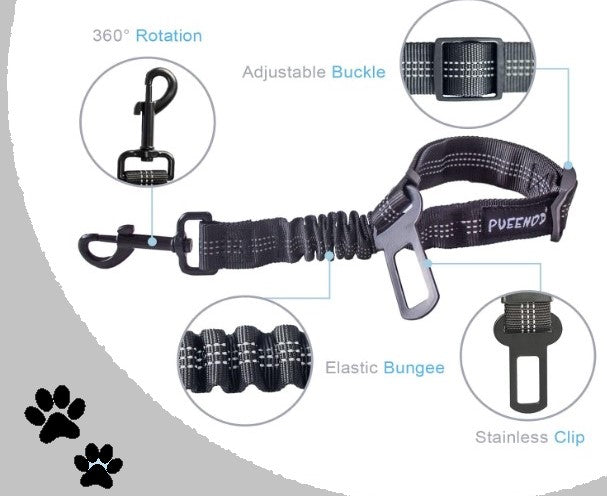 Pet Car Seat Belt- Adjustable