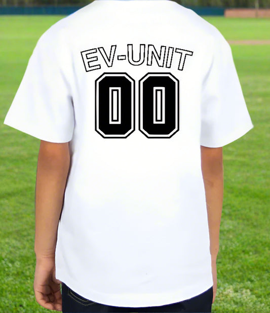 EV UNIT 100% USA Cotton Baseball Jersey