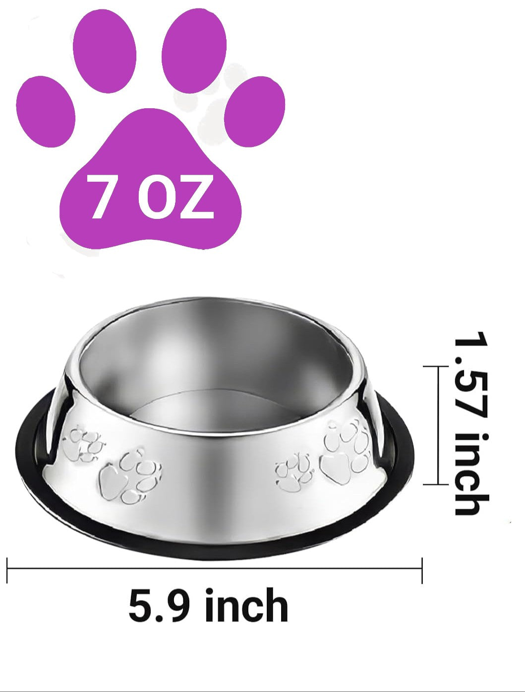 Stainless Steel Pet Bowl