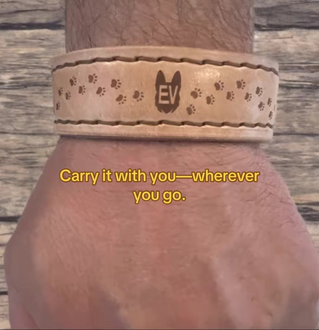 Unisex Leather Bracelets- (Natural Color)