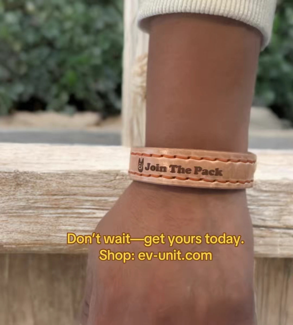 Unisex Leather Bracelets- (Natural Color)