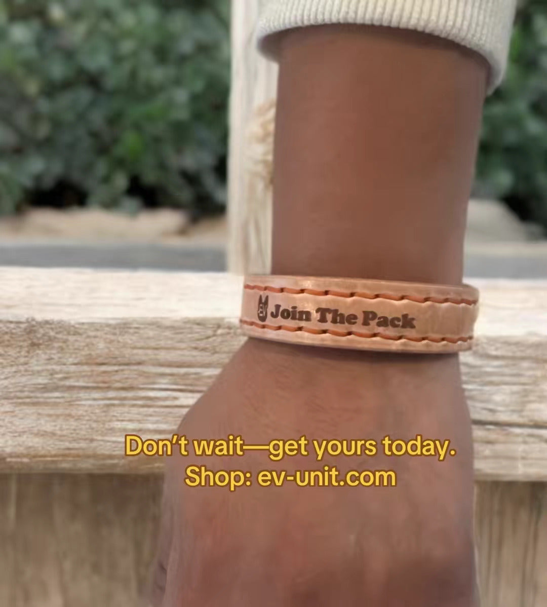 Unisex Leather Bracelets- (Natural Color)